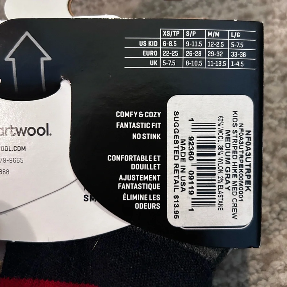 Smartwool Kids Socks NWT - Picture 3 of 3